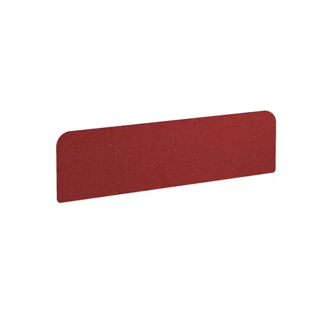 Kore Acoustic Desktop Screen - 1400mm - Pure Red